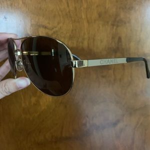 Chanel Aviator Sunglasses 4179 Mirror Collection